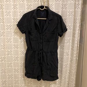 Abercrombie Short Sleeve Button Up Romper